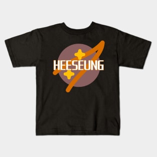 Heeseung NASA ENHYPEN Kids T-Shirt